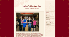 Desktop Screenshot of ladonsfinejewelry.com